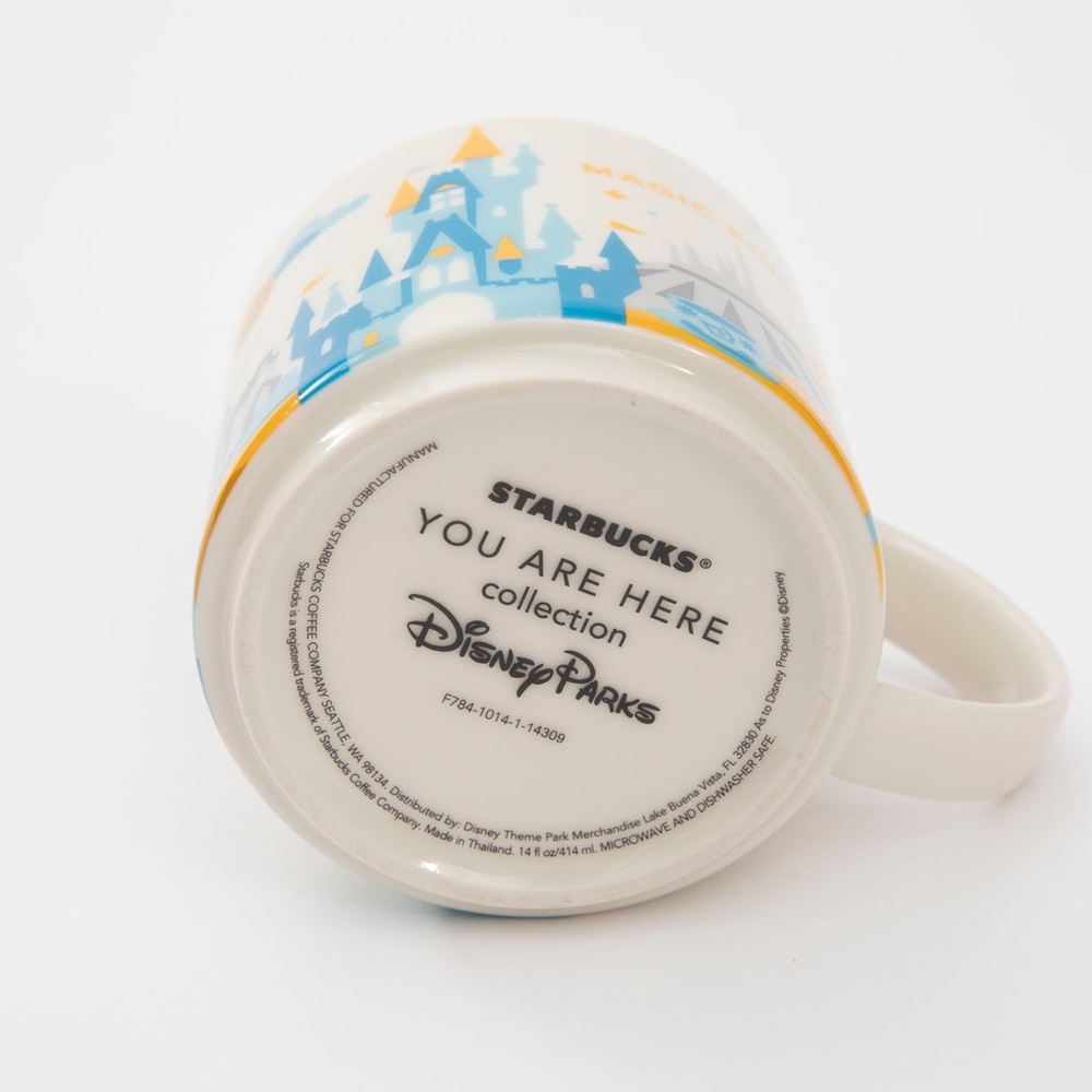 Starbucks Disney You Are Here Magic Kingdom Mug